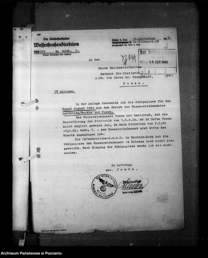 Obraz 6 z jednostki "Binnenschiffahrts- Statistik"