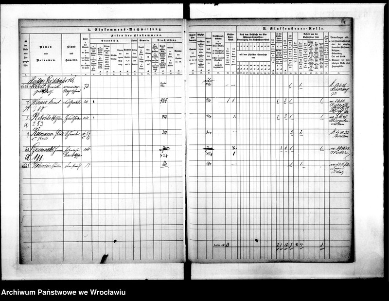 image.from.unit.number "Klassensteuerolle nebst Einkommens Nachweisung"