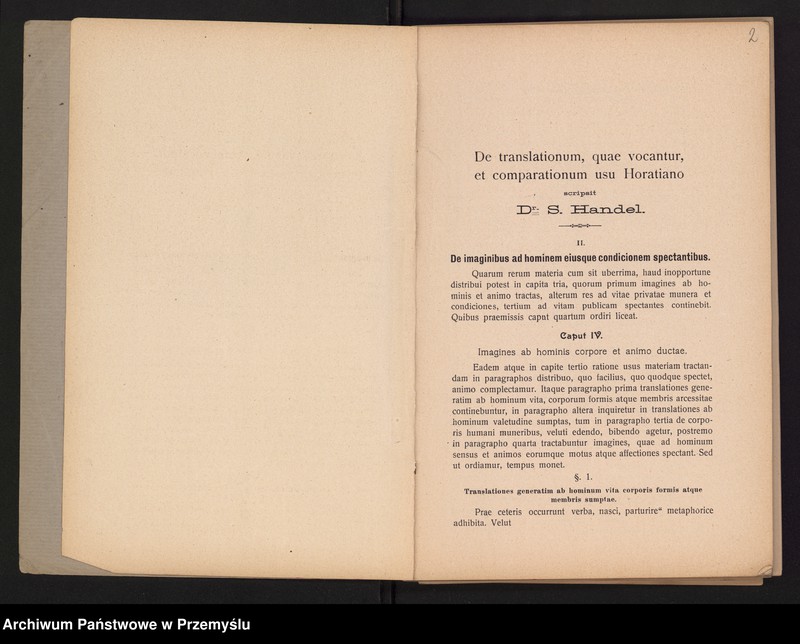 image.from.unit.number "Sprawozdanie Dyrekcji c.k. Gimnazjum Wyższego w Brzeżanach za rok szkolny 1908/9"