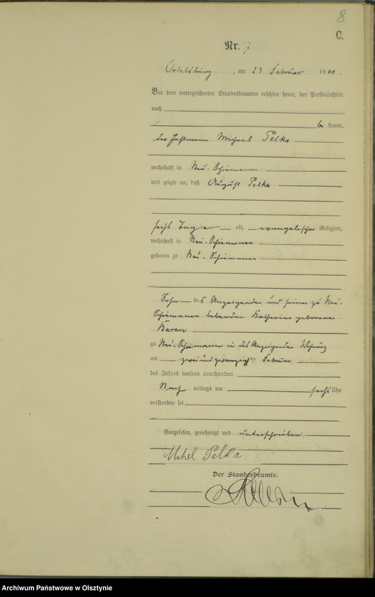 image.from.unit.number "Sterbe-Haupt-Register Nr 1 - 46"