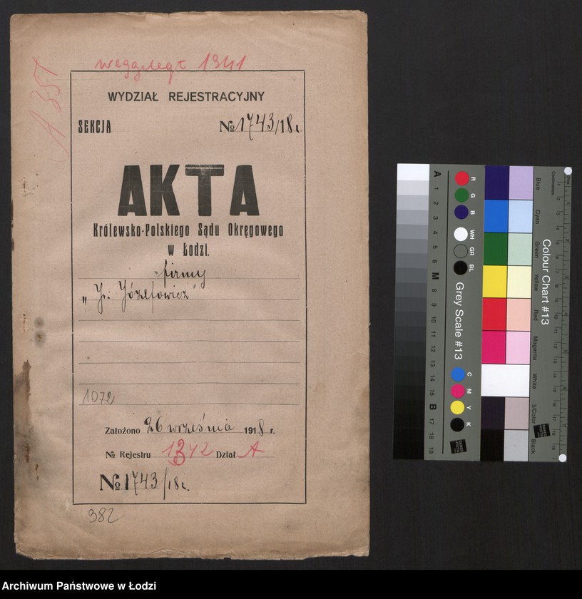 Obraz 2 z jednostki "Jakób Aron Józefowicz- sklep owocowy"