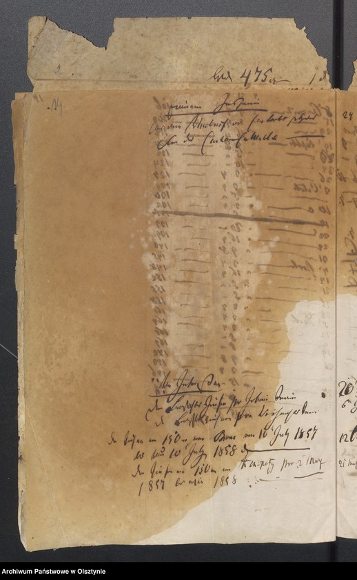 image.from.unit.number "Manual der Kirchen Kasse zu Milken"