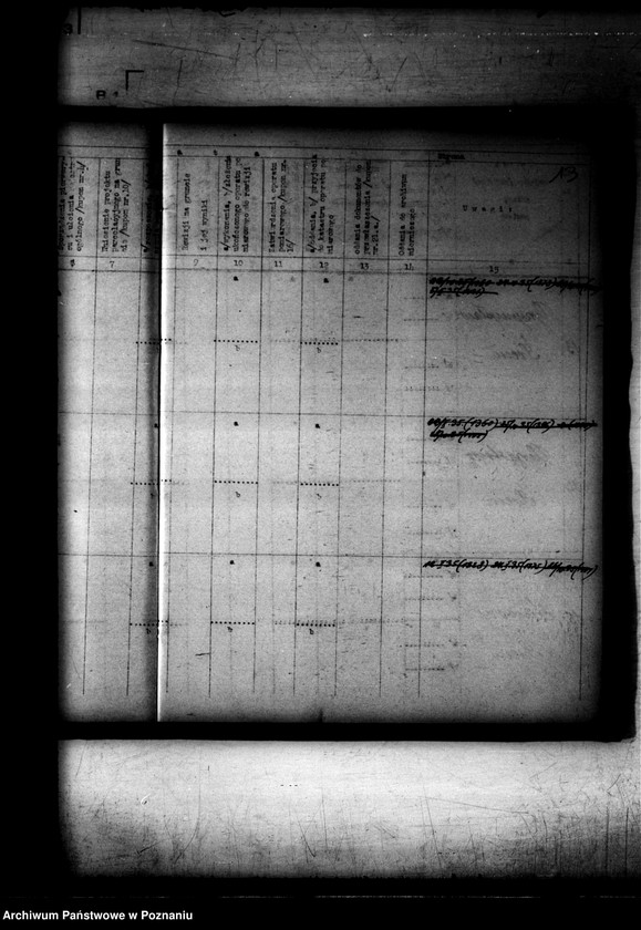 Obraz 17 z jednostki "RP rejestr 1 /Rejestr spraw parcelacji rządowej/"