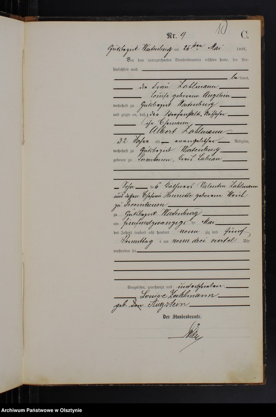 image.from.unit.number "Sterbe-Haupt-Register nr 1 - 13"