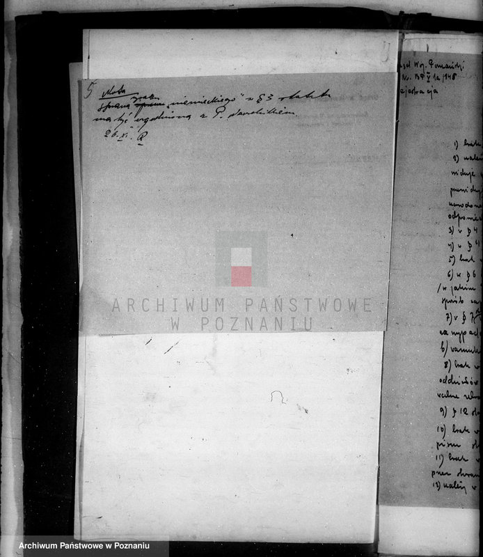 Obraz 9 z jednostki "/Okręgowe Stowarzyszenie Śpiewaków i Śpiewaczek Niemieckich w obrębie województwa poznańskiego i pomorskiego w Poznaniu/"