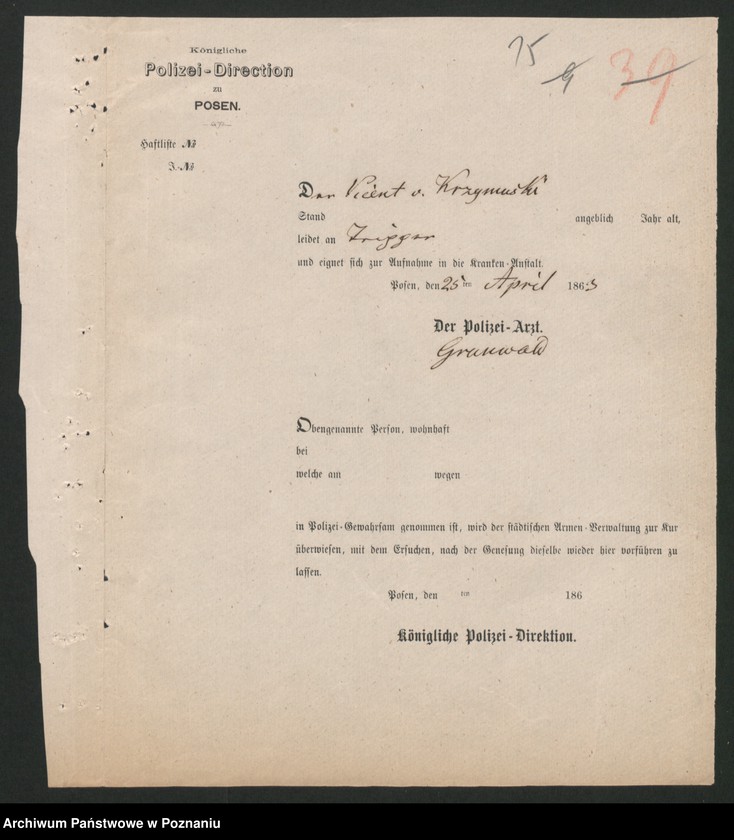 Obraz 20 z jednostki "A. betr. /Ausgewiesene Ausländer/"