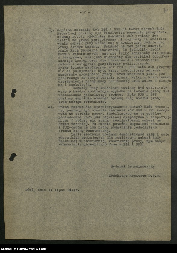 Obraz 8 z jednostki "Instrukcje i okólniki Wydziału"