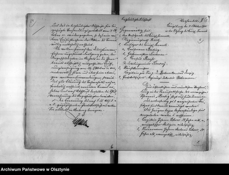 image.from.unit.number "Disciplinar-Verrfahren wieder den Seelootsen Wilhelm Heyde in Pillau"