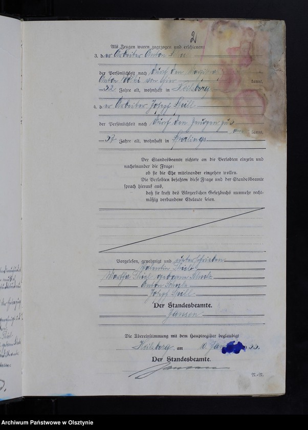 image.from.unit.number "Heirats-Neben-Register Nr 1-61"