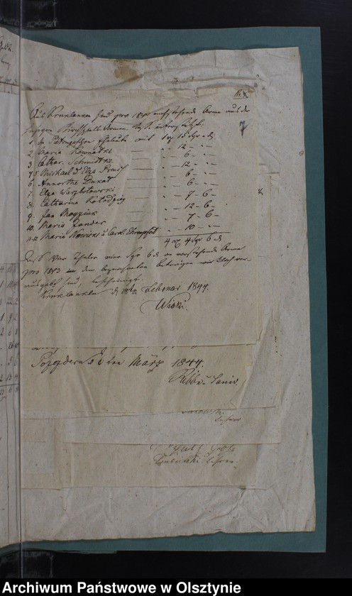 image.from.unit.number "Armen Kassen Rechnung des Kirchspiels Kruklanken"