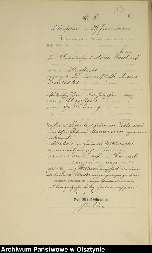 image.from.unit.number "Sterbe-Haupt-Register Nr 1 - 240"