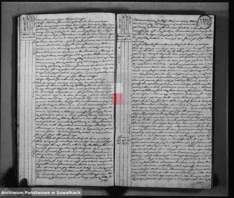 image.from.unit.number "Akta stanu cywilnego zaślubionych w gminie sejneńskiej od 1-go stycznia 1812 roku."