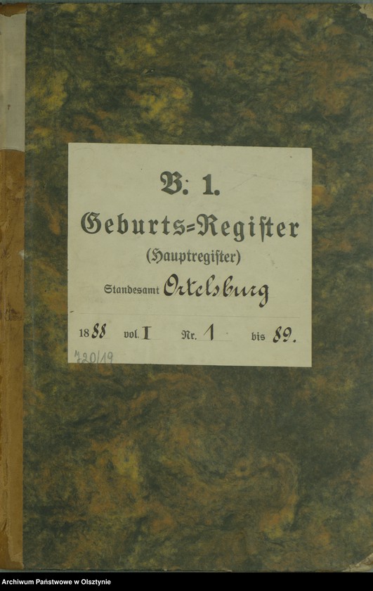 image.from.unit.number "Geburts-Haupt-Register Nr 1 - 89"