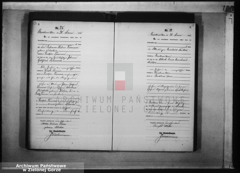 Obraz 19 z jednostki "[Księga aktów zgonów rok 1892 od nr 1 do nr 133]"