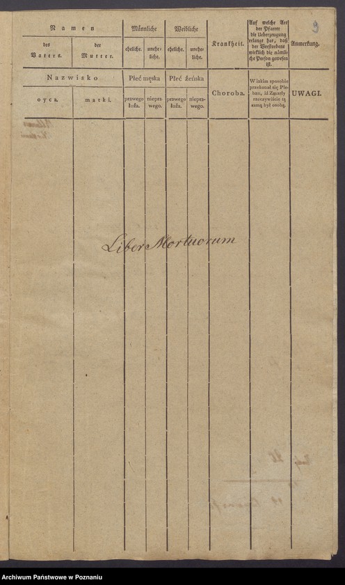 Obraz 8 z jednostki "Duplikat [Liber Baptisatorum, Copulatorum et Mortuorum]."