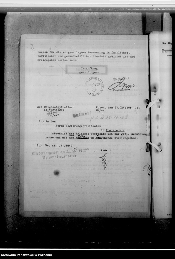 Obraz 6 z jednostki "Lowen, Konstantin - Umsiedler, urzędnik, Willy Woeste, Fischer, Wetter"