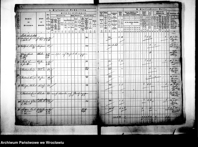 image.from.unit.number "Klassensteuerrolle nebst Eikommens - Nachweisung"