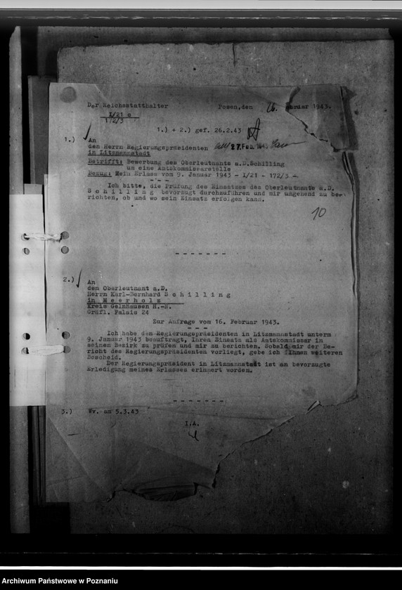 Obraz 14 z jednostki "Schilling und Seifert - komisarz obwodowy"