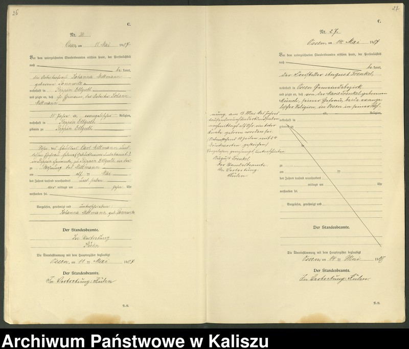 Obraz 16 z jednostki "[Księga zgonów]"