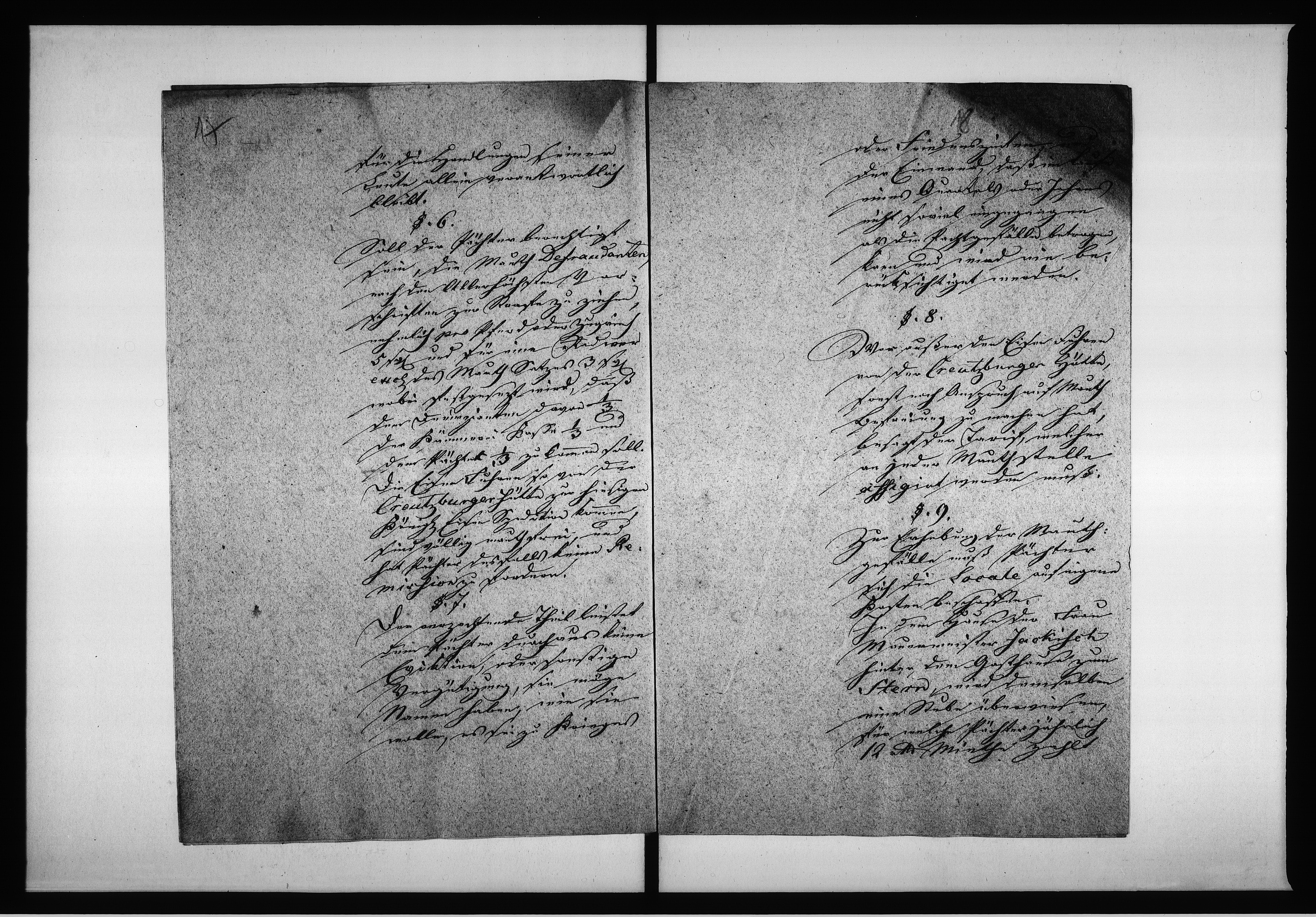 Obraz 14 z jednostki "Acta des Magistrats zu Oppeln betreffend: die Verpachtung der der hiesigen Stadt-Commune nach verbleibenden Mauth-Erhebungsstellen de Anno 1838"