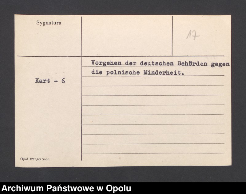 Obraz 19 z jednostki "[Tytuły spraw i znaki kancelaryjne Tom VIII]"