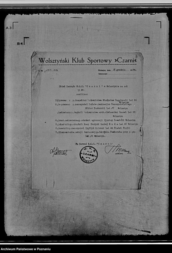 Obraz 7 z jednostki "/Wolsztyński Klub Sportowy,,Czarni" w Wolsztynie/"