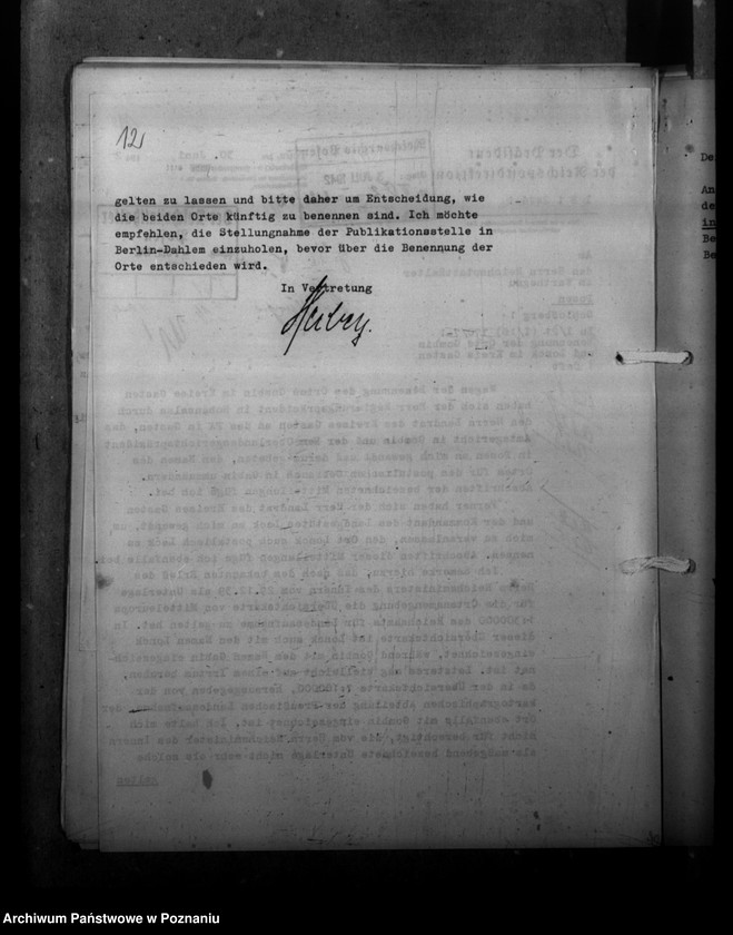 Obraz 16 z jednostki "Zmiany nazw miejscowości- Gostynin, Gasten, Waldrode"