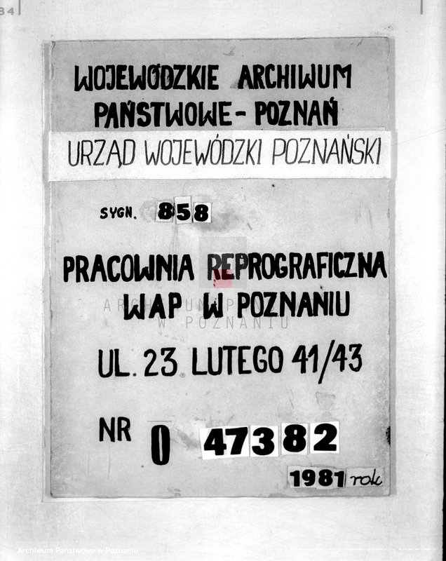 Obraz 1 z jednostki "/Towarzystwo Przemysłowe w Poniecu powiatu gostyńskiego/"