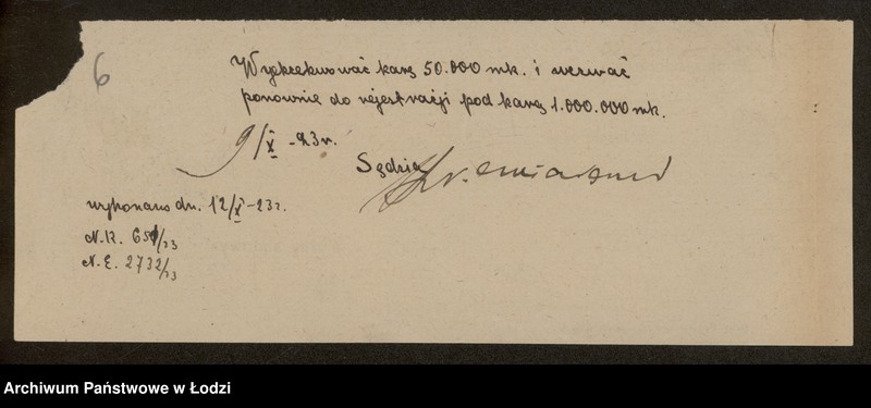 Obraz 8 z jednostki "Chaim Piórko i S-ka- wykończalnia"