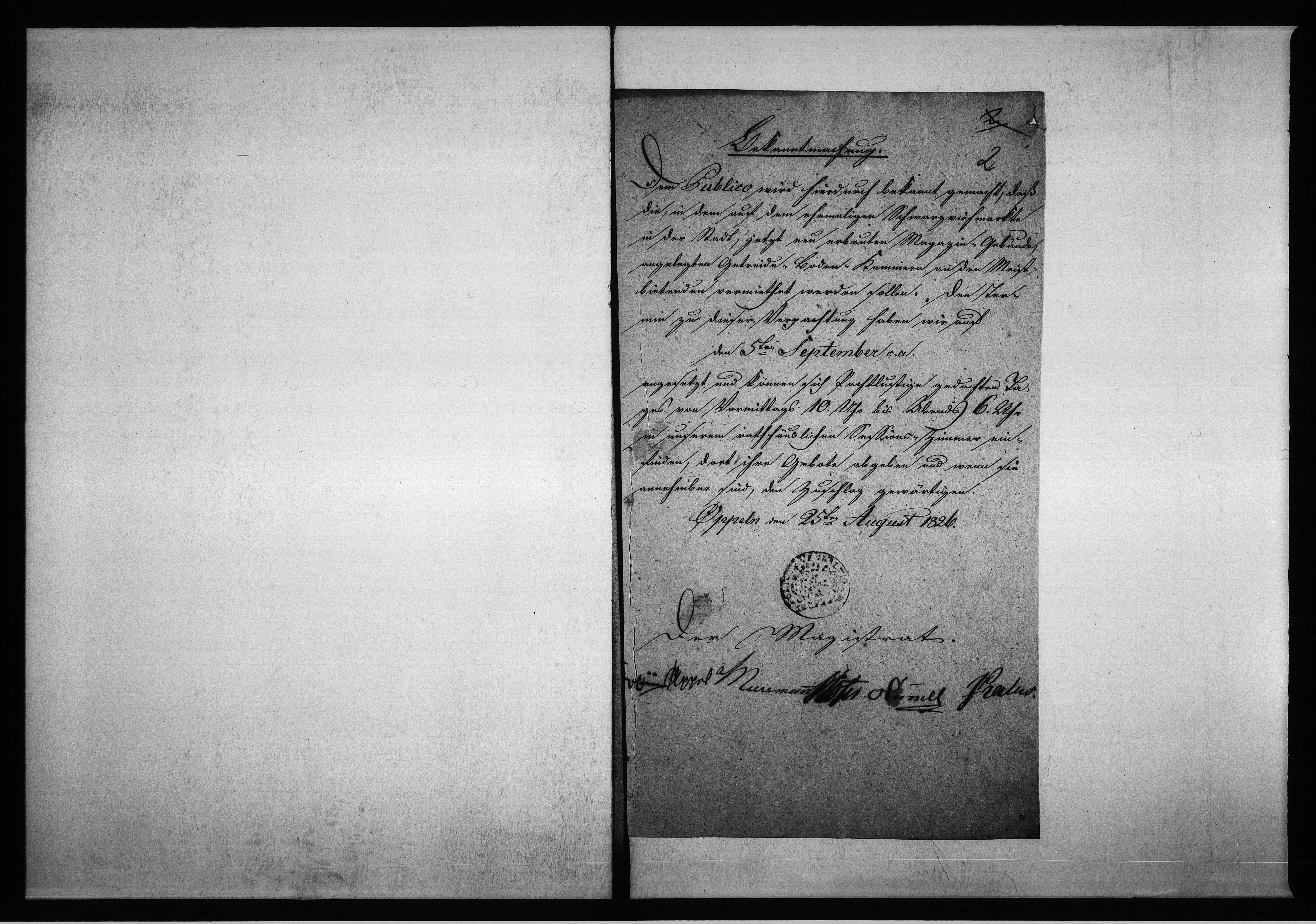 Obraz 6 z jednostki "Acta über die Verpachtung des neu erbauten Bauden und resp: Magazin Gebäudes Vol. I de anno 1828"