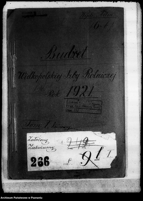 Obraz 4 z jednostki "Budżet Wielkopolskiej Izby Rolniczej na rok 1921"