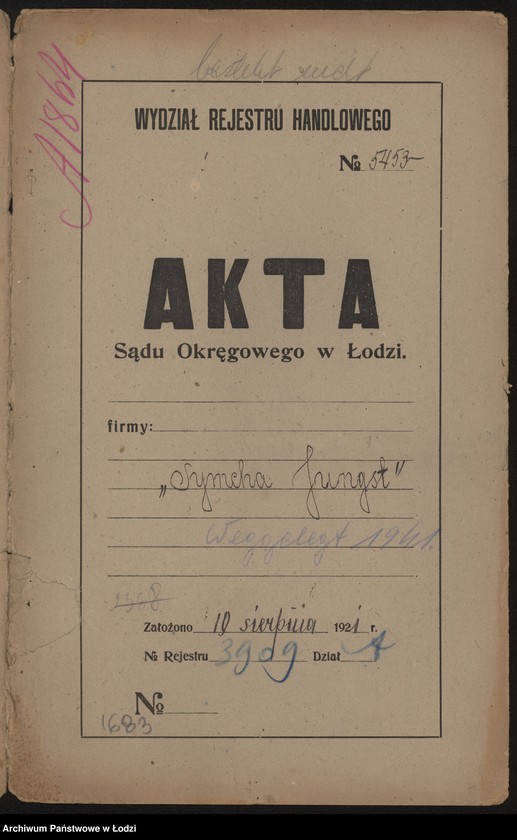 Obraz 2 z jednostki "Szymcha Jungst – prowadzenie farbiarni ręcznej"