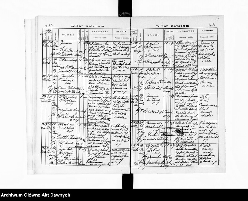 image.from.unit.number "Parafia: Lwów, parafia św. Anny. Dekanat: Lwów. Księga metrykalna urodzeń, ślubów i zgonów dla całej parafii."