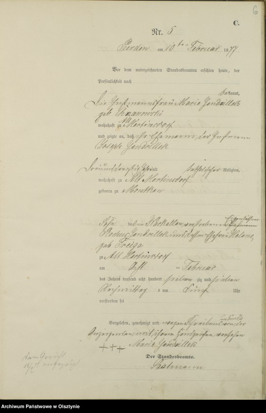 image.from.unit.number "Sterbe-Haupt-Register Nr 1 - 48"