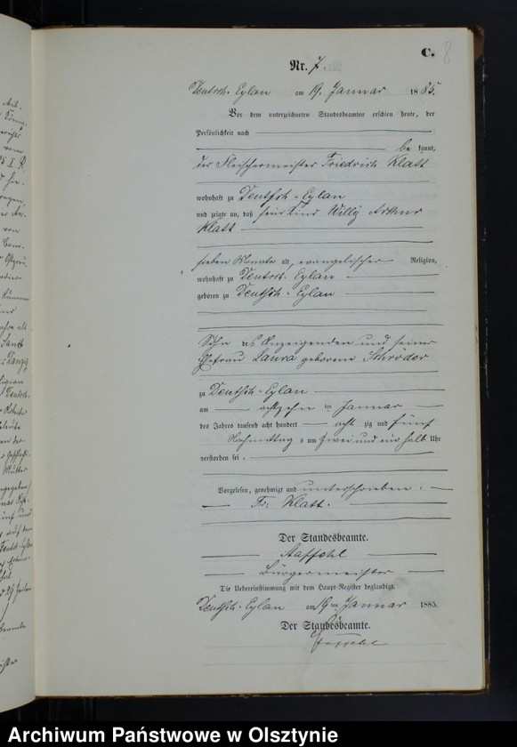 image.from.unit.number "Sterbe-Neben-Register Nr 1 - 127"