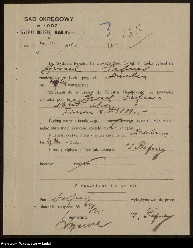 Obraz 5 z jednostki "Izrael Szefner – skład żelaza"