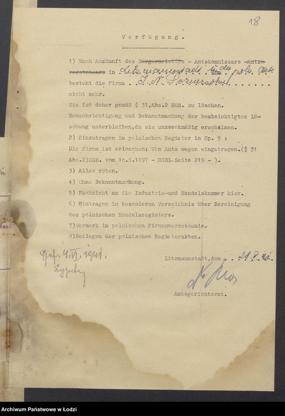 Obraz 20 z jednostki "Josef Naftali Poznersohn- sprzedaż dodatków krawieckich"