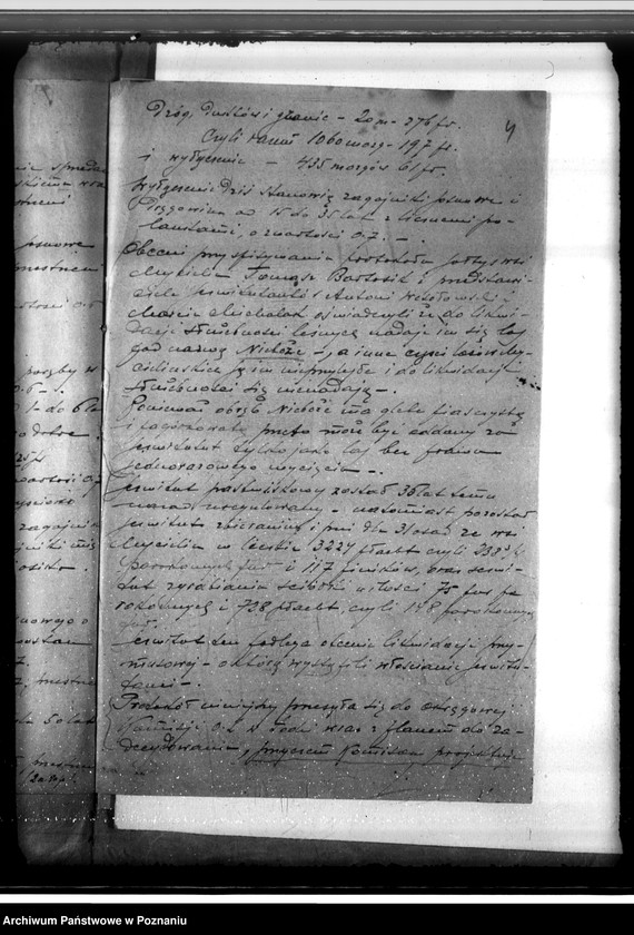 Obraz 8 z jednostki "Sprawa likwidacji serwitutów w lasach majątku Mycielin własność A. Doruchowskiego gmina Kościelec powiat kaliski"