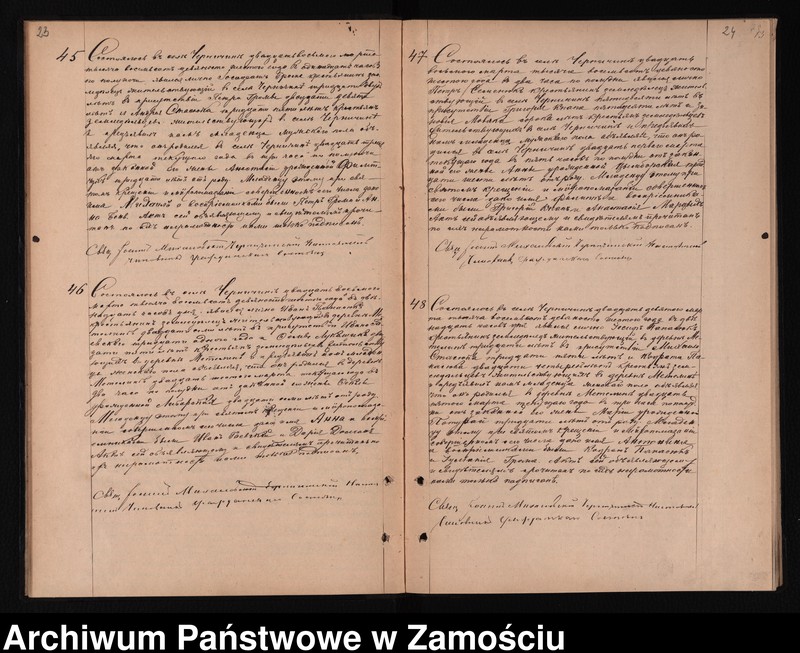 Obraz 16 z jednostki "Akta urodzeń, małżeństw, zgonów"