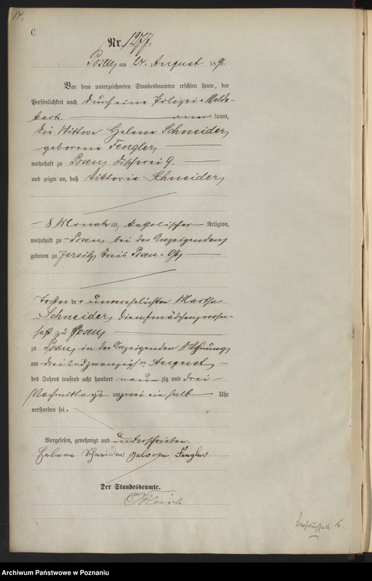 Obraz 17 z jednostki "Księga zgonów t. IV"