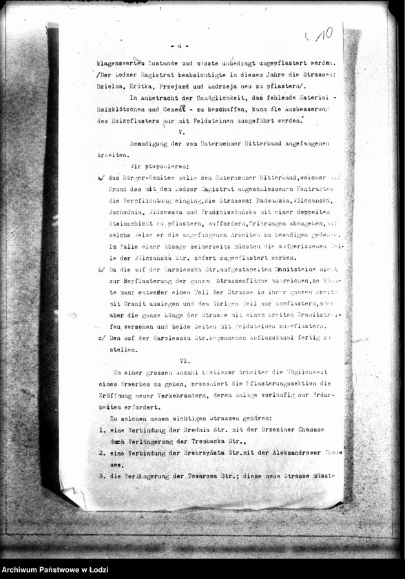 Obraz 14 z jednostki "[Korespondencja] z władzami niemieckimi"