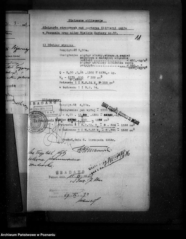 Obraz 15 z jednostki "Zatwierdzenie zakładu przemysłowego /szlifierni szkła/ W. Jagodzińskiego w Poznaniu"