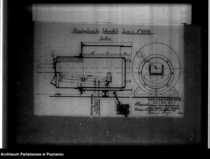 Obraz 16 z jednostki "Tartak B. Raja w Boruji Starej powiat wolsztyński nr woj. kotła 4154"