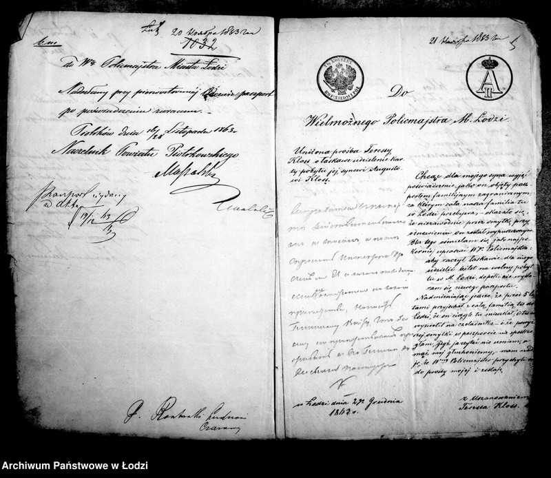 Obraz 9 z jednostki "Akta w przedmiocie paszportów"