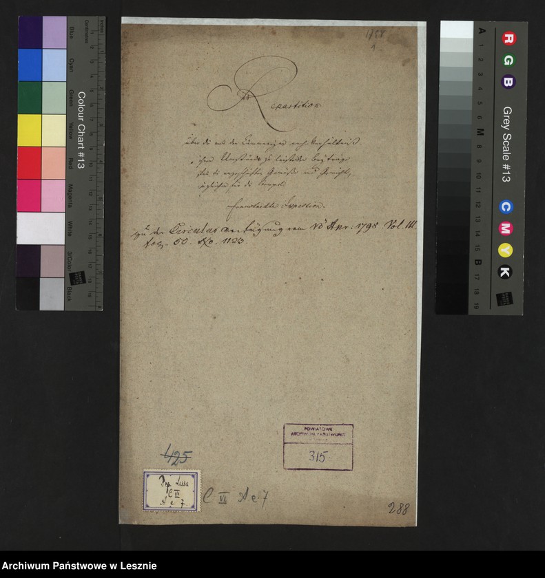 Obraz 3 z jednostki "[Repartition über die von den Kämmereien nach Verhältnis ihrer Umstände zu leistenden Beiträge für die angeschafften Geräte und Gewichte, ingleichen für die Stempel]"