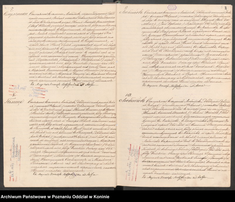 Obraz 4 z jednostki "Księga urodzeń, małżeństw i zgonów [za rok 1912]"