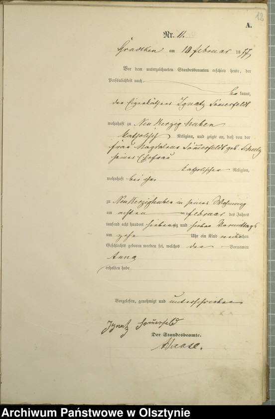 image.from.unit.number "Geburts-Haupt-Register Nr 1 - 88"