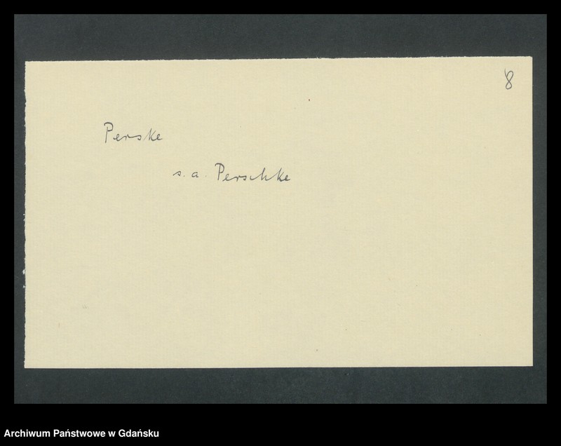 image.from.unit.number "Karty meldunkowe: Perseke - Petermann Wilh."