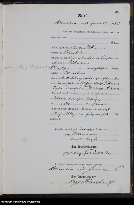 image.from.unit.number "Sterbe-Neben-Register Nr 1 - 78"