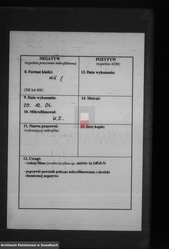 Obraz 3 z jednostki "Księga akt urodzeń, małżeństw, zgonów [parafii rzymsko-katolickiego w Berznikach]"